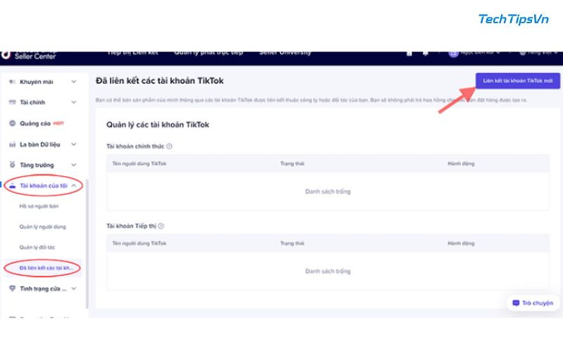 TikTok seller là gì? Cơ hội kinh doanh mới bạn không nên bỏ lỡ Bạn có thể liên kết Tiktok Shop với tài khoản Tiktok của mình