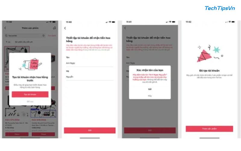 Hướng dẫn làm TikTok Shop Affiliate từ A-Z cho người mới bắt đầu Các thông tin đăng ký tài khoản cần độ chính xác cao
