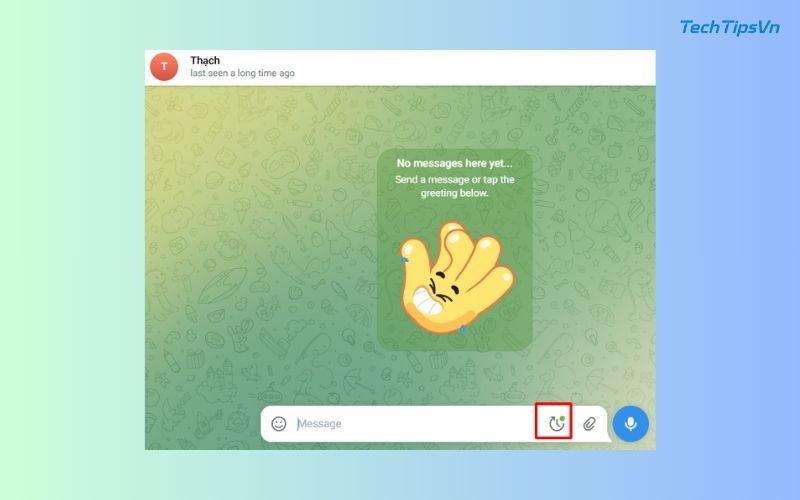 Cách đặt lịch gửi tin nhắn trong Telegram trên điện thoại, PC Cách chỉnh sửa, xóa lịch gửi tin nhắn trong Telegram - Bước 1