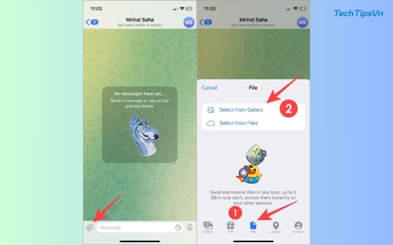 Hướng dẫn cách gửi ảnh và video chất lượng cao trên Telegram Hướng dẫn cách gửi ảnh và video chất lượng cao trên Telegram