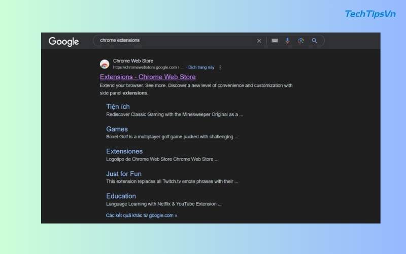 Hướng dẫn chi tiết cách tải TikTok PC nhanh, đơn giản nhất Mở Google Chrome