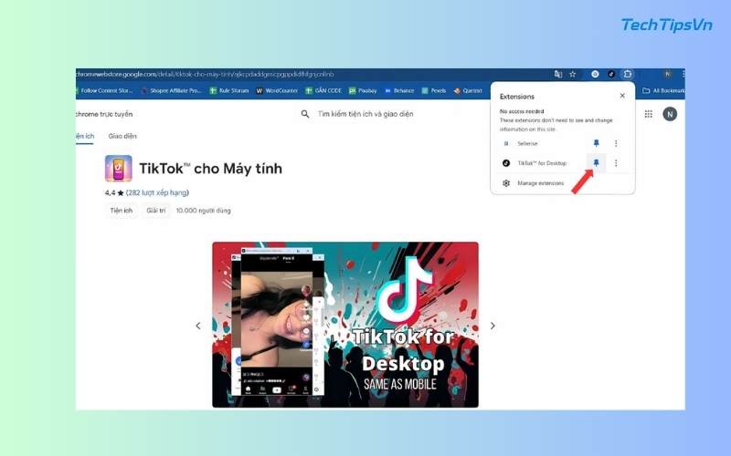 Hướng dẫn chi tiết cách tải TikTok PC nhanh, đơn giản nhất Nhấn vào biểu tượng này để khởi chạy ứng dụng