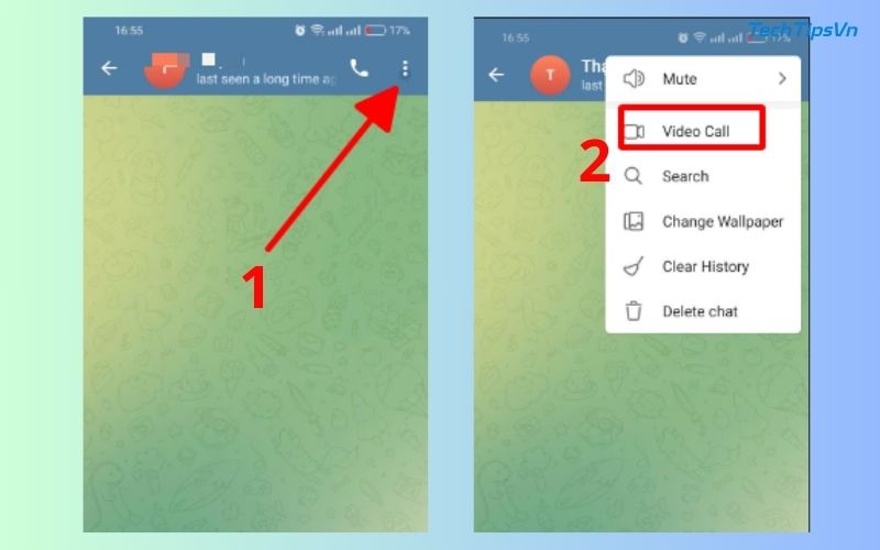 Cách thực hiện cuộc gọi video trên Telegram trên điện thoại, PC Cách thực hiện cuộc gọi video trên Telegram điện thoại Android