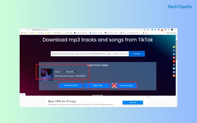 Cách tìm và tải nhạc trên video TikTok nhanh và miễn phí Cách tìm và tải nhạc trên video TikTok