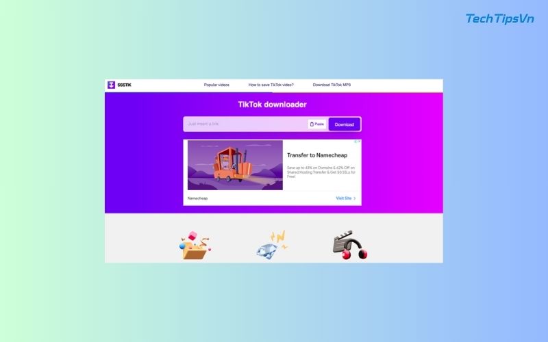 Cách xóa logo TikTok khỏi video nhanh, dễ và không mất phí Dùng SSSTik để tải video TikTok không dính watermark