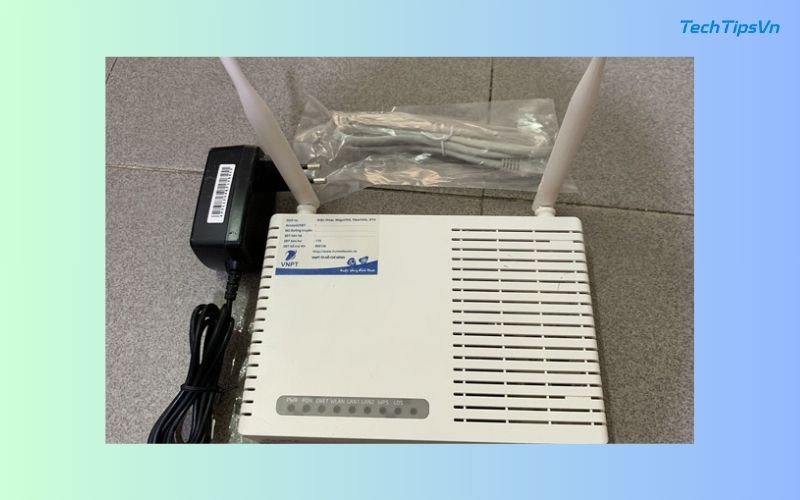 Bộ modem wifi VNPT đầy đủ thiết bị