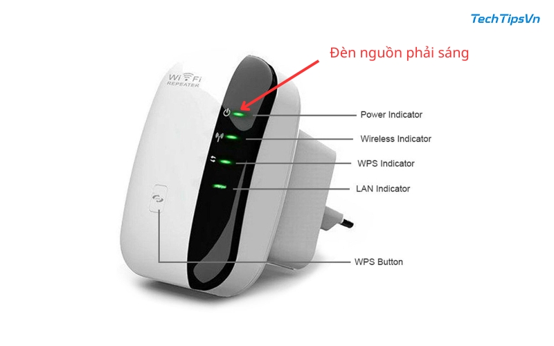 Cách cài đặt WiFi repeater Wireless-N đơn giản tại nhà Đảm bảo WiFi repeater Wireless-N đã được cấp nguồn thành công