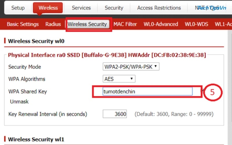 Hướng dẫn cài đặt WiFi Buffalo cho người mới bắt đầu Cài đặt mật khẩu để bảo vệ WiFi