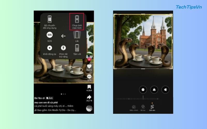 Hướng dẫn tải ảnh TikTok không logo, không watermark, full HD Chụp màn hình: giải pháp thủ công khi cần tải ảnh tiktok không logo