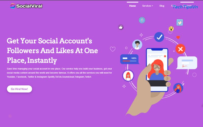 Top 7 web tăng follow TikTok miễn phí hiệu quả nhất 2025 Web tăng follow Tik Tok miễn phí