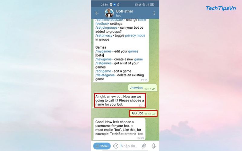 Tham khảo hướng dẫn tạo Bot Telegram chi tiết từng bước Lập trình Bot