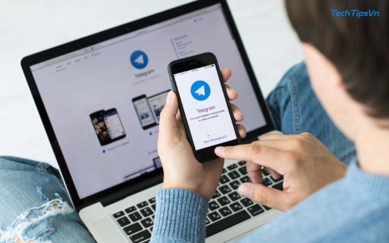 Hướng dẫn tạo live stream trong nhóm Telegram cực đơn giản Cách phát trực tiếp trên Telegram bằng máy tính