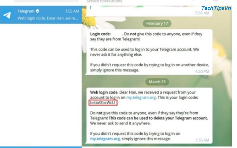 Cách hủy hoặc xóa tài khoản Telegram nhanh chóng, vĩnh viễn Lưu ý bạn sẽ nhận mã code qua tài khoản Telegram của mình