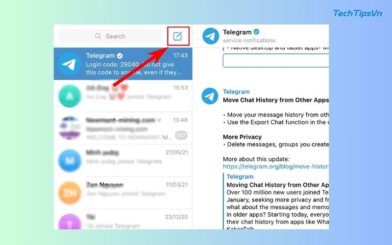 Tạo nhóm Telegram: Bước đơn giản để kết nối với mọi người Mở Telegram trên máy tính