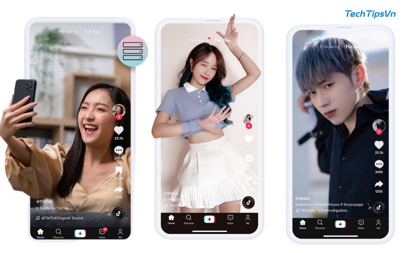TikTok Lite: Mạng xã hội video siêu nhẹ, siêu mượt Tiktok Lite có dung lượng ít nên hạn chế được tình trạng giật lag khi sử dụng