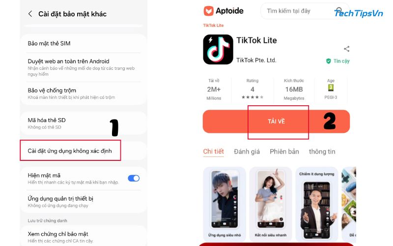 TikTok Lite: Mạng xã hội video siêu nhẹ, siêu mượt Hai bước quan trọng khi tải và cài đặt Tiktok bản Lite cho hệ điều hành IOS