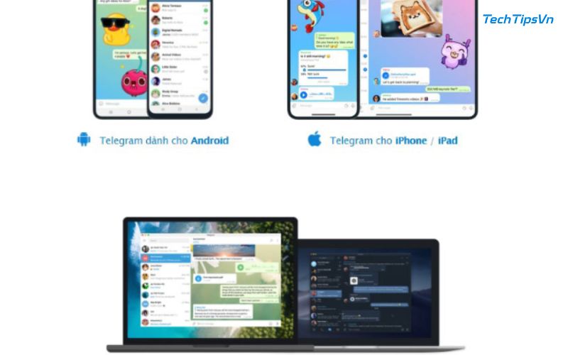 Tài khoản Telegram bị khóa? Cách khôi phục nhanh nhất Ứng dụng Telegram có mặt trên các thiết bị điện tử