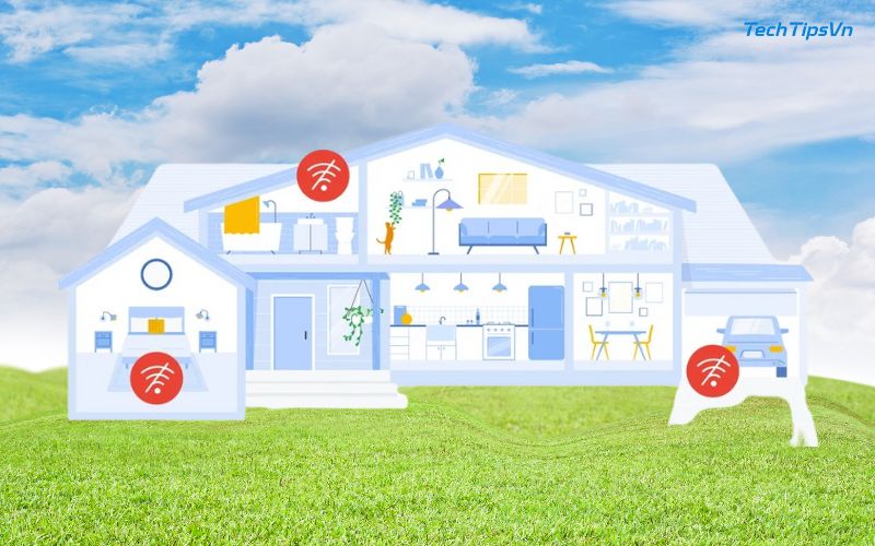 Top 5 giải pháp wifi cho nhà 3 tầng giúp sóng khỏe – phủ đều Các vấn đề thường gặp khi sử dụng wifi ở nhà 3 tầng