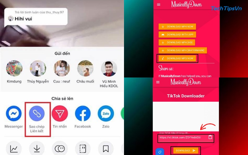 cách lấy nhạc tiktok làm nhạc chuông​