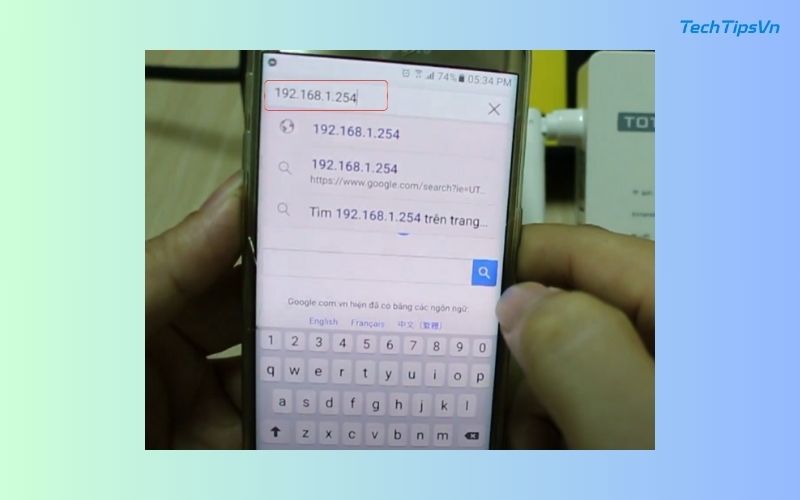 Cách cài đặt bộ kích sóng Wifi Totolink EX300 nhanh chóng Mở trình duyệt và đăng nhập EX300