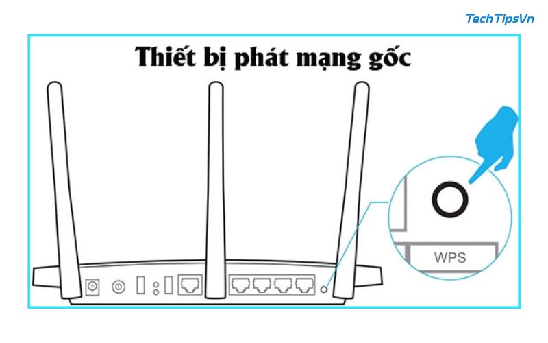 Nhấn vào WPS